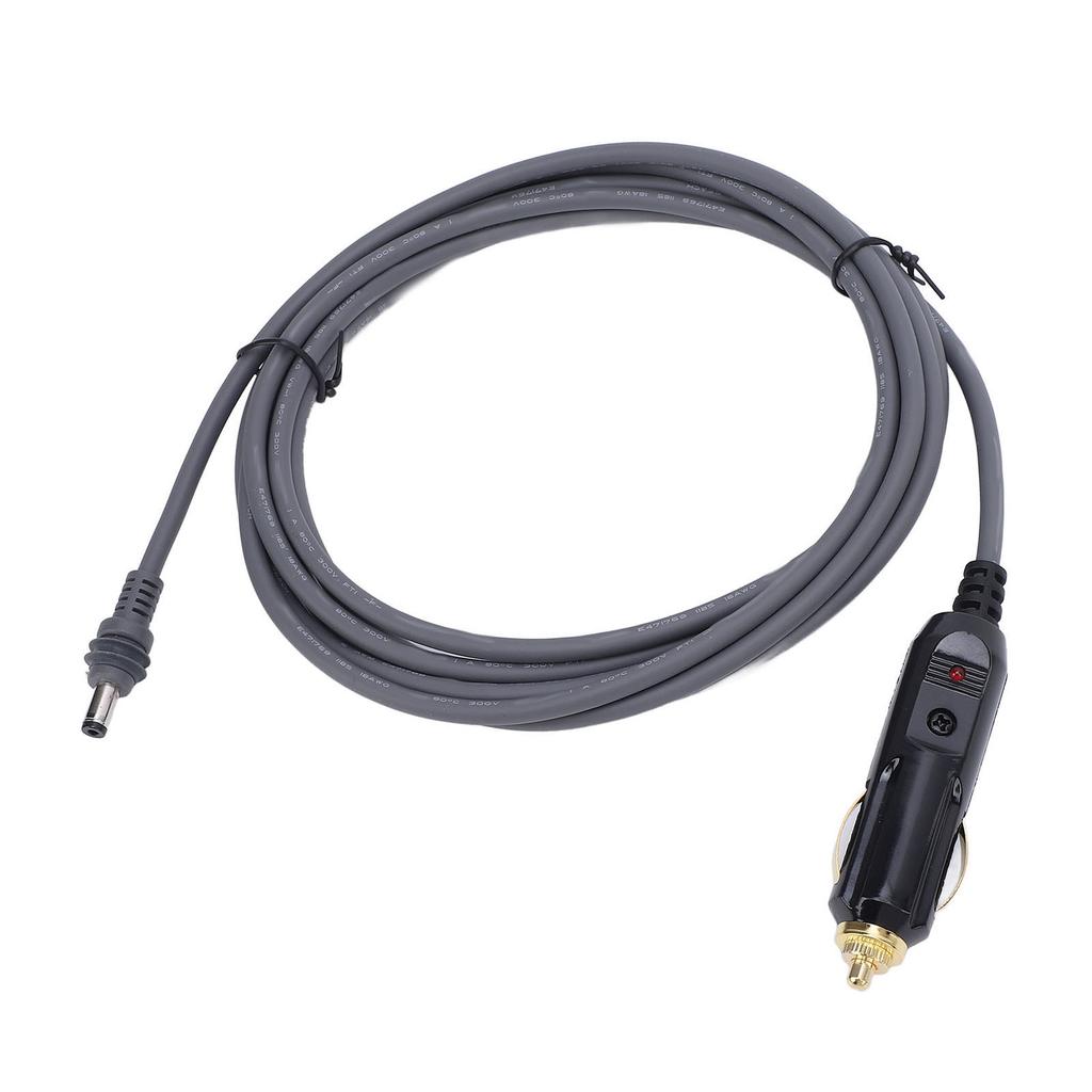 DC Car Power Cable 18AWG 10ft 12V To 24V Water Resistant Cigar Lighter Power Cord for Mini Dish Antenna RV Car Truck