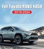 Для Toyota RAV4 RAV 4 2019-2022 2023 2024 Хромированная наклейка на крышку заднего противотуманного фонаря, отделка задних противотуманных фар, аксессуары для экстерьера, 2 шт.