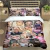 Fashion Spain Hot Female Singer B-bad G-Gyal Print Bedding Set Duvet Cover Comforter Bed  Youth Kids Girl Boys Luxury Gift