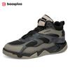 BAASPLOA Зимние мужские кроссовки Кожаная повседневная модная водонепроницаемая спортивная обувь для мужчин Плюшевые теплые мужские кроссовки Нескользящая уличная повседневная спортивная обувь
