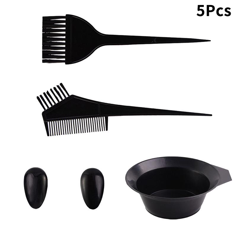 5/7/9Pcs Hair Coloring Kits Home Salon Hair Dyeing Comb Hair Bowl Coloring Brush Cream Earcap Clips Cape Hair Styling Tool