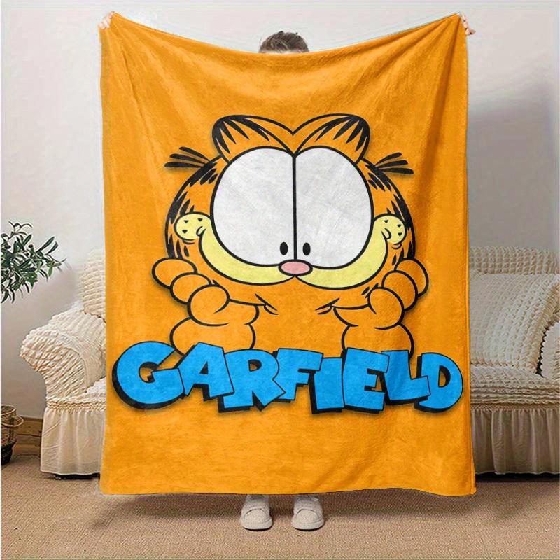 1pc, Garfield Throw Blanket, Soft & Cozy for Home Decor, Couch Cover, Outdoor Use, Travel, Camping, Car, Beach, Office Nap, Perfect Gift for All AgesA
