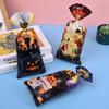 100pcs Color Printing Halloween Candy Bag Waterproof Children's Gift Packaging Bag  Home