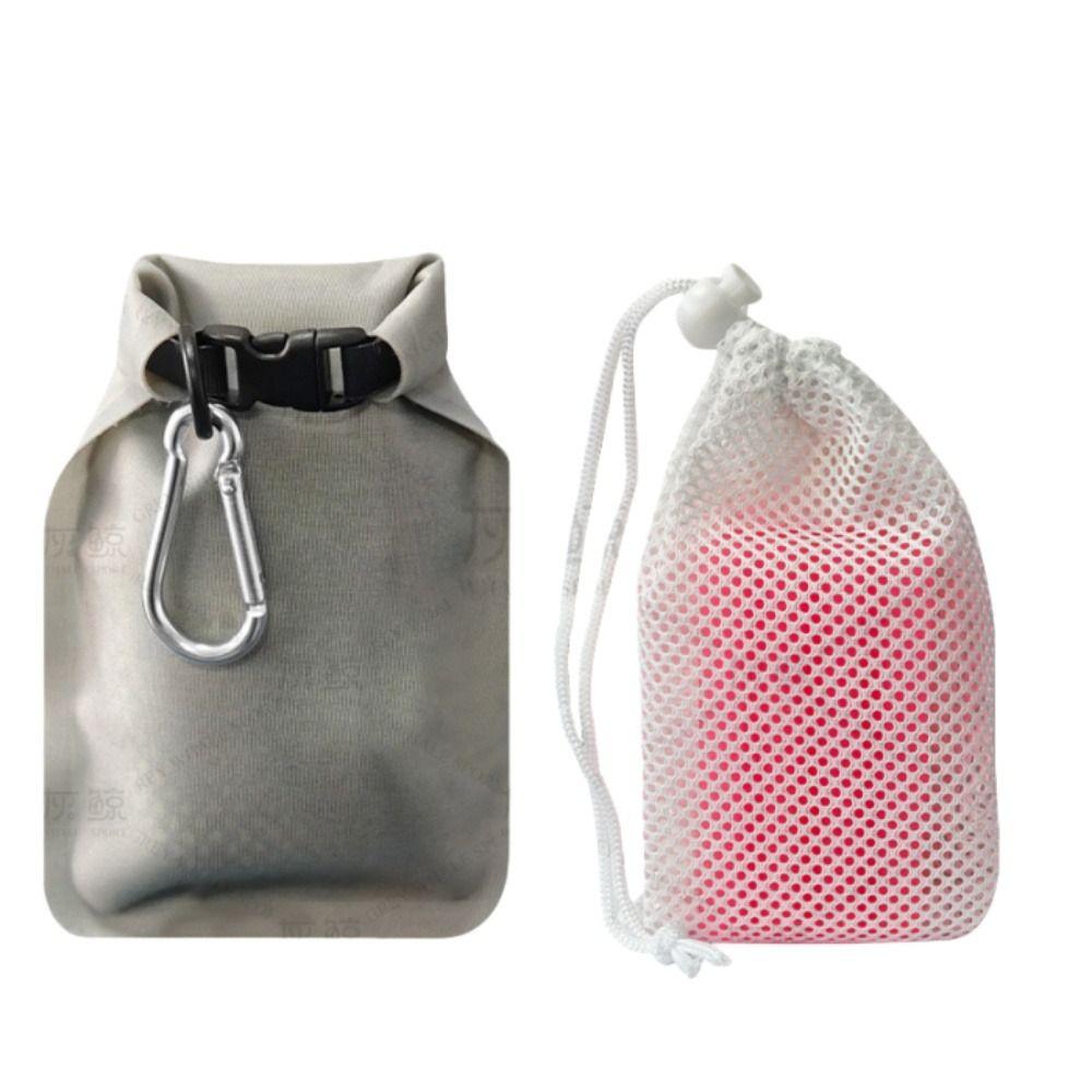 Foldable Sealed Soap Holder Leak-Proof Travel Soap Bar Bag Multi-Functional Soap Bar Case  Camping
