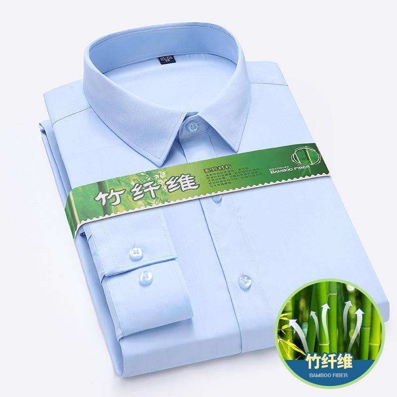 Высококачественные мужские социальные платья-рубашки больших размеров S-6Xl с длинным рукавом, классического приталенного кроя, элегантная формальная рубашка для блузок, одежда