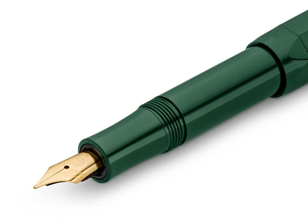 Kaweco EF Extra Fine Fountain Classic Sport Officially Imported Pen, Green, 10000487,