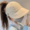 Летняя шляпа от солнца с широкими полями, женские шляпы от солнца, складная регулируемая уличная пляжная панама, козырьки с защитой от ультрафиолета, рыбацкие шапки с хвостиком