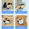 Soft Hand Towel Cute Cat Washcloth Durable Toilet Handkerchief  Kitchen