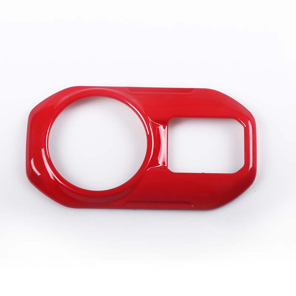 Наклейки-декоративные накладки на переключатель фар для Jeep Wrangler JL 2018-2024 Аксессуары для интерьера JL00041 JL00042 JL00043