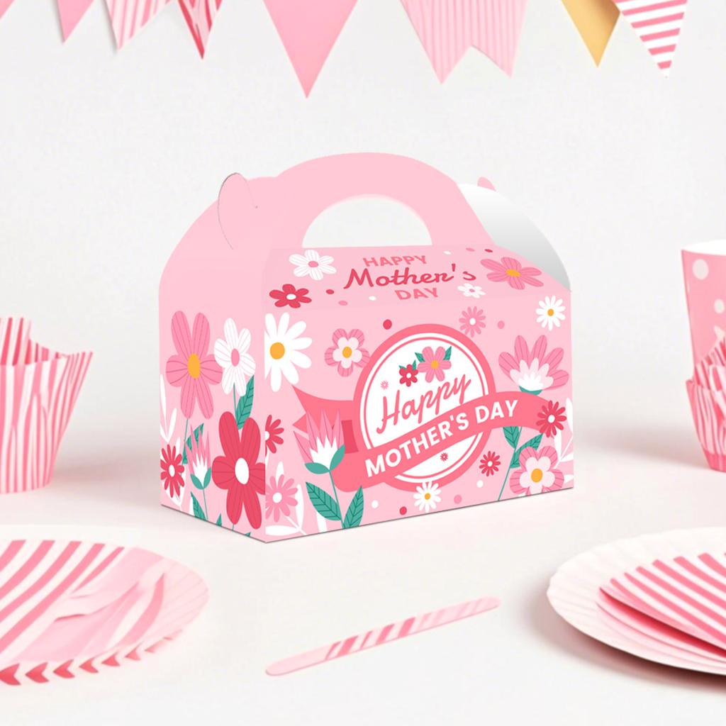 Mother'S Day Party Decoration Mother'S Day Snacks Candy Handheld Box Gift Box Mother'S Day Gift