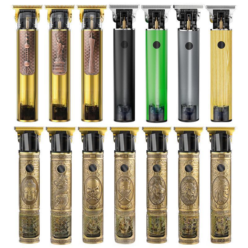 Ретро многофункциональная портативная машинка для стрижки волос TYPE-C с быстрой зарядкой