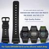 Для Casio DW5600 DW-5600 GW-5000 GW-M5610 GW-B5600 GA2100 GA2110 Смола Силикон Ремешок для часов 16 мм Водонепроницаемый Резиновый браслет