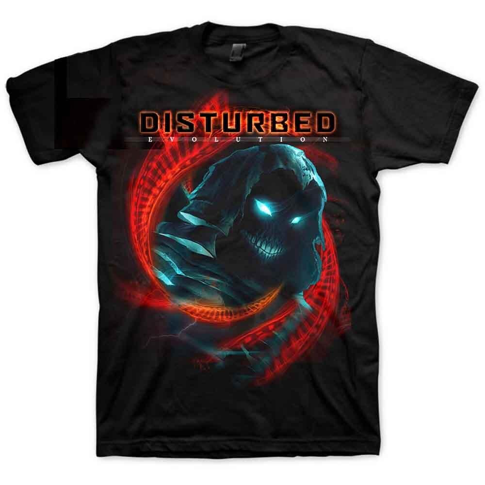Disturbed DNA Swirl T-Shirt Black New Unisex T-Shirt