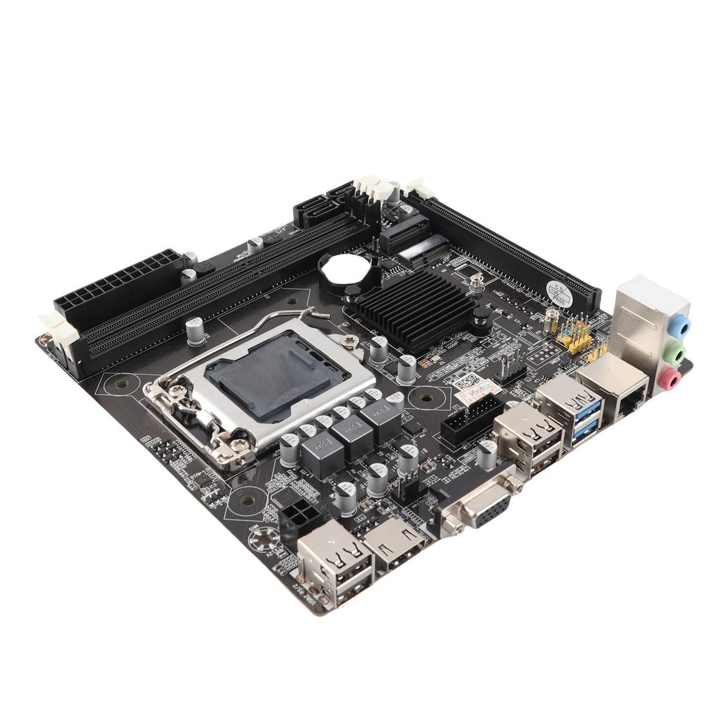 Desktop Motherboard PCIe 16X DDR3 Memory VGA HD Port Multiphase Power SATA3.0 LGA1155 Motherboard for PC Replacement