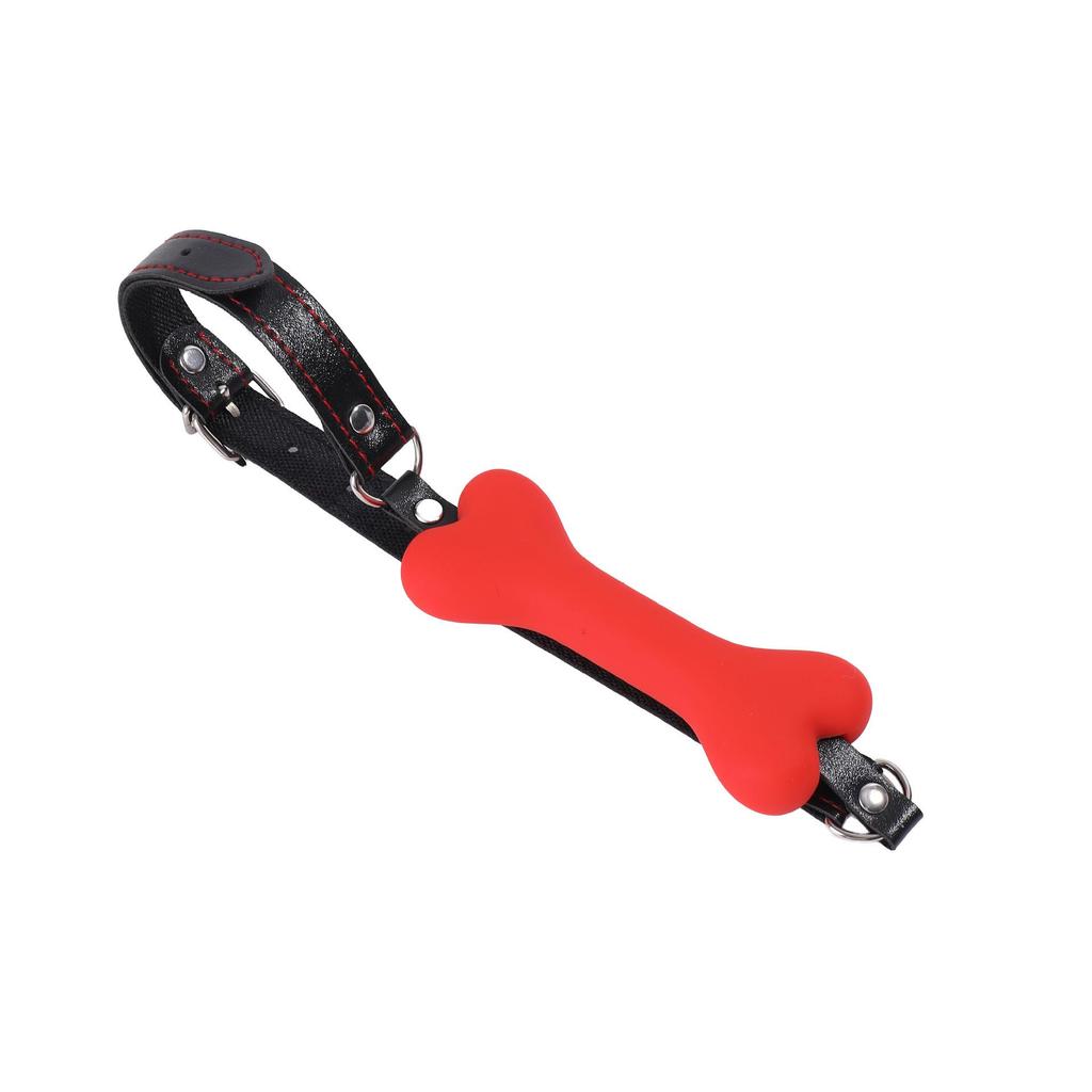 Силиконовый костяной кляп SM - Альтернативная взрослая игрушка