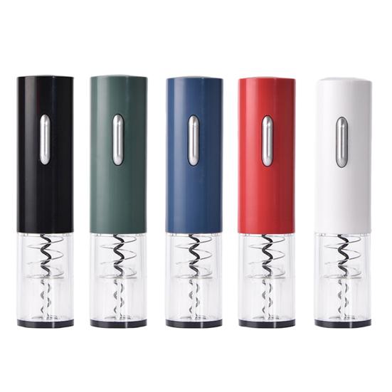 Электрический штопор для вина Автоматический штопор с фольгорезчиком Управление в одно касание Инструмент для легкого извлечения пробок Подарок для любителей вина