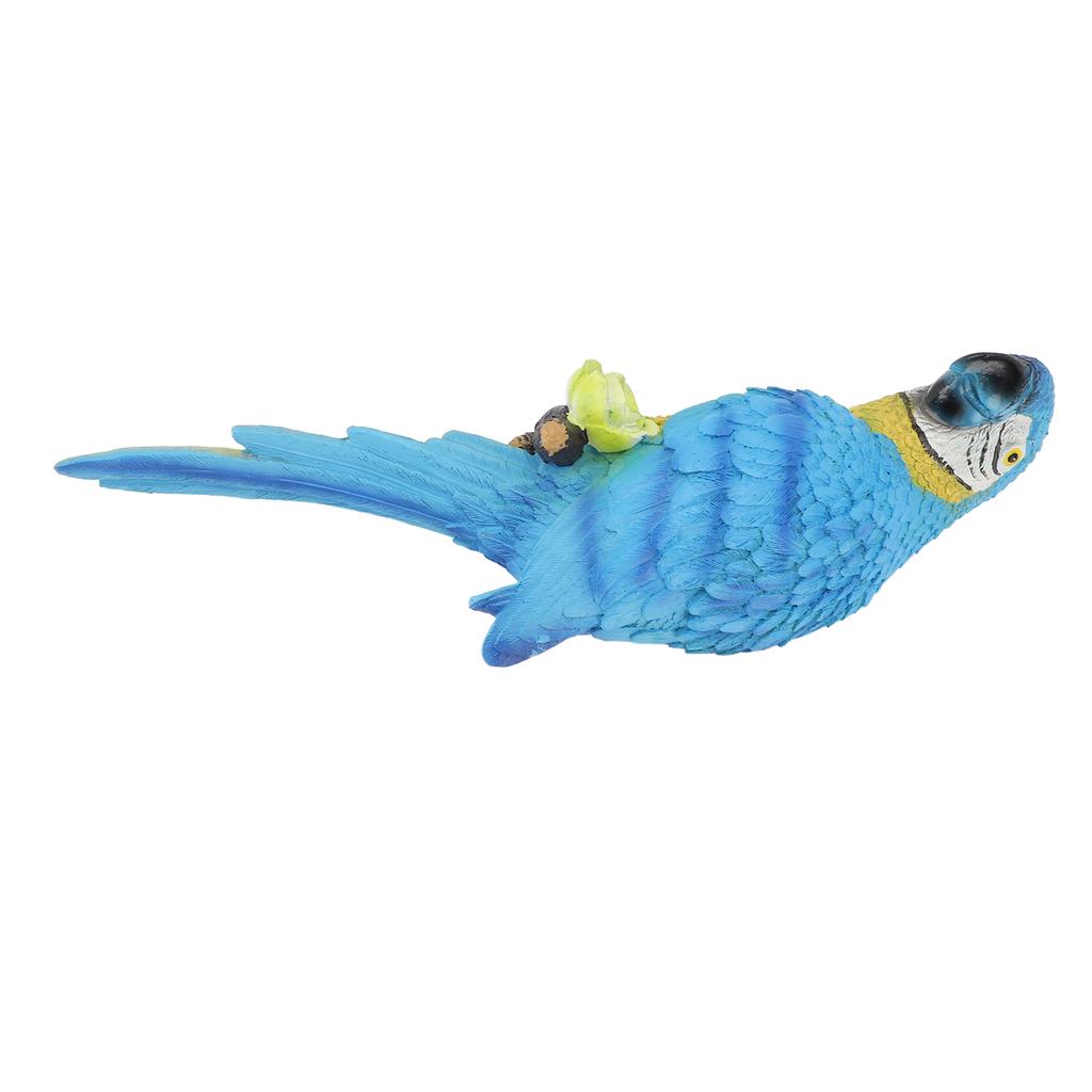 Попугай настенный декор смоляная реалистичная подвесная статуя попугая скульптура птицы для наружного сада патио двора