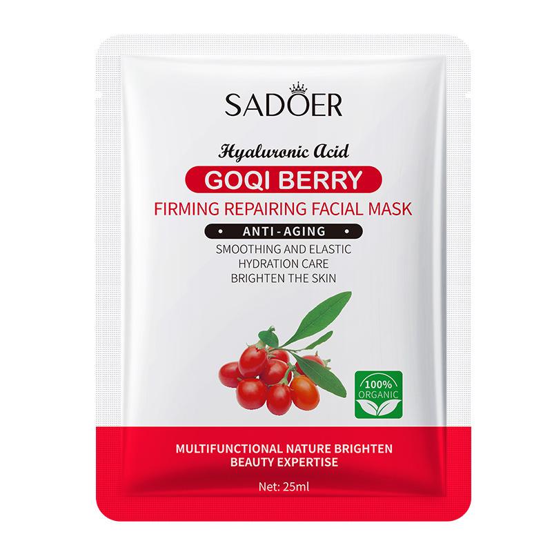 SADOER Firming Firming Hydrating Lifting Mask Goji Berry Anti-Wrinkle Repairing Mask
