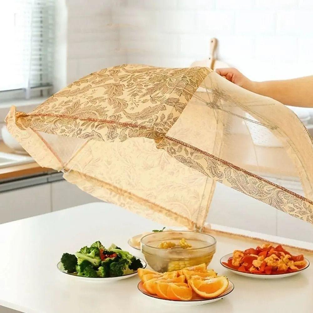 Breathable Dining Table Mesh Cover Anti Fly Mosquito Fruit Picnic Protect Net