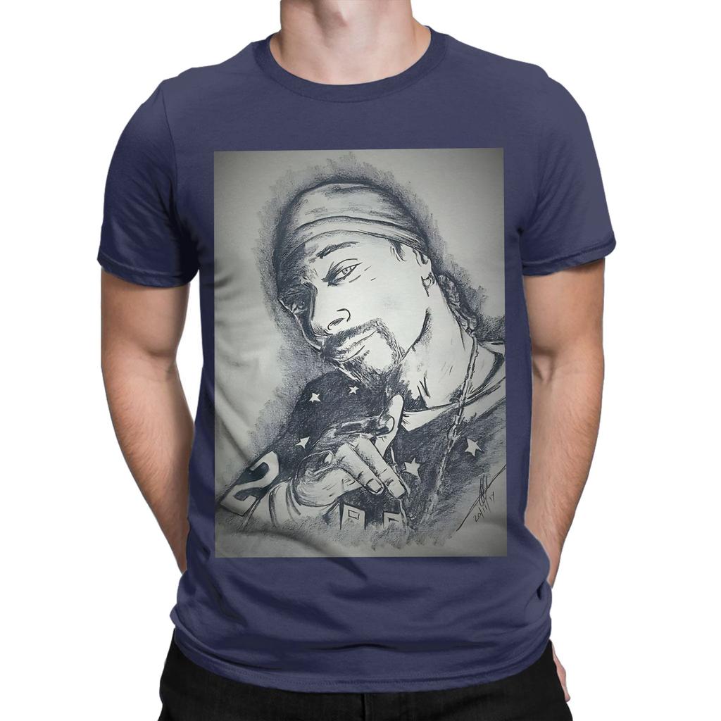 Snoopy Funny 100 Cotton TShirt snoop dogg Tees Tops For Unisex