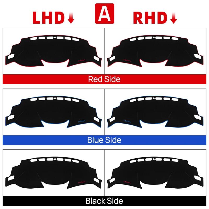 Чехол на приборную панель автомобиля, защитный чехол от солнца, защитный чехол от ультрафиолета, коврик для Nissan X-Trail T32 2014 2015 2016 2017 2018 2019 2020