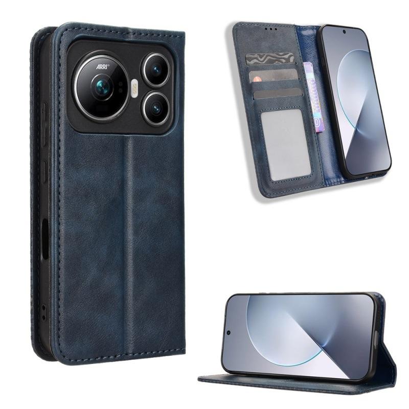 Honor Magic 9 Pro Max Case with Card Holder,Leather Wallet Case with Flip Card Slots, Kickstand & Magnetic Closure for Honor Magic 9 Pro Max