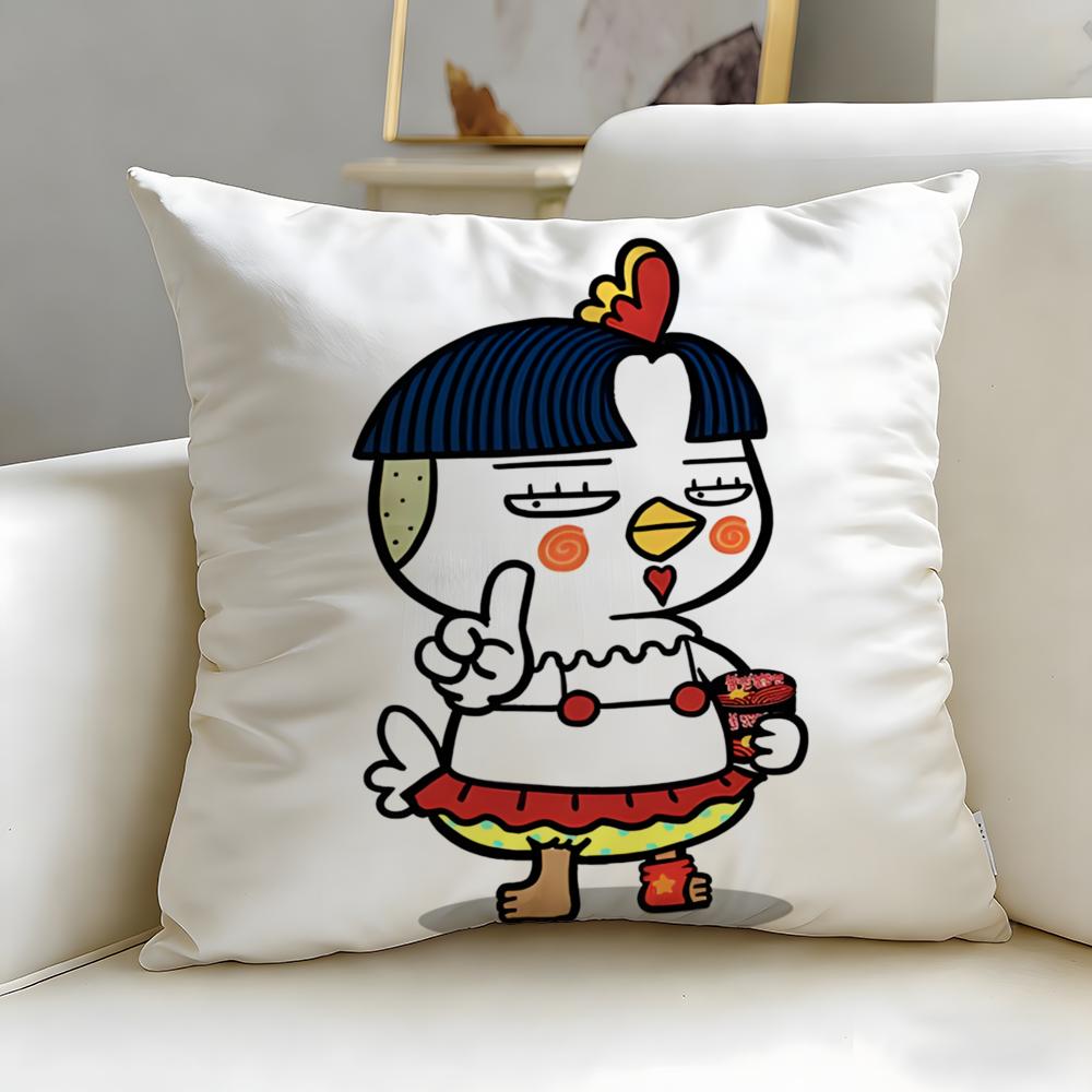 Популярная еда Самьянг Бульдак Рамен Наволочка Мягкая и Легко стирающаяся – Универсальная для Дивана, Кровати, Путешествий и Офиса