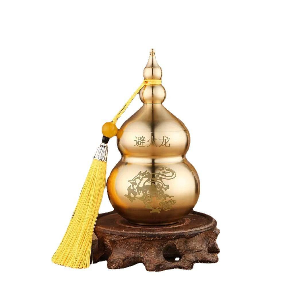 Медная тыква в китайском стиле, ремесленная огнестойкая тыква-дракон, креативная гостиная