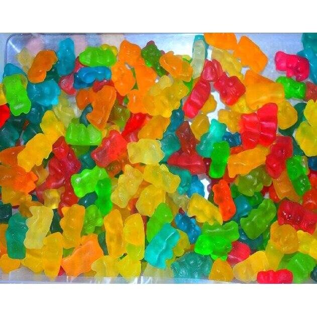 Original Deals Silicone Mold for 50 Haribo Bear Gummy Candy, 18.7 x 13.7 x 1 cm, Pink, Baking DIY