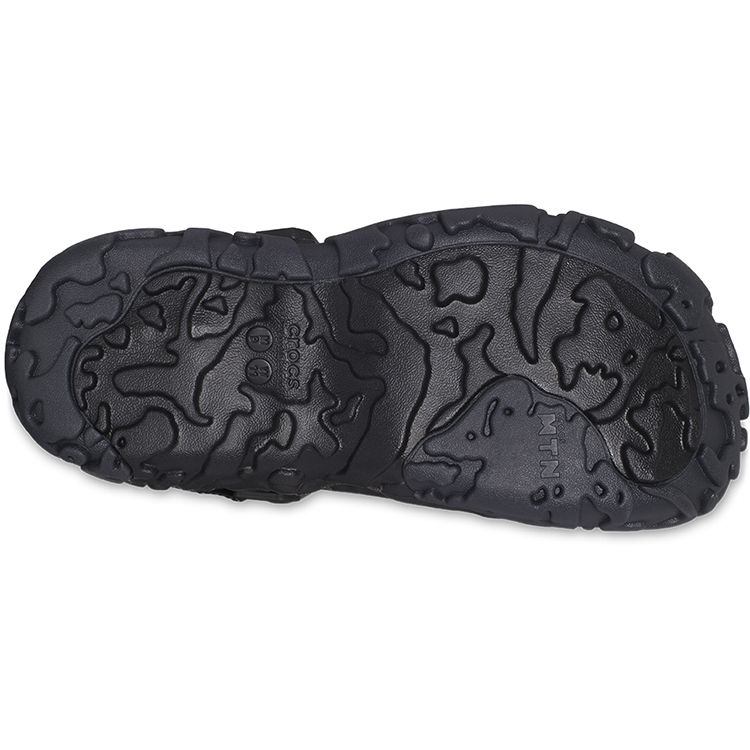 Crocs Унисекс Черные Легкие Нескользящие Дышащие Спортивные Сандалии для Любой Поверхности из ЭВА 208391-060