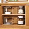 Corner Kitchen Pot Rack Storage Shelf