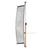 Cargo Bar, Ratcheting Cargo Bars Adjustable from 1016mm to 1854mm, Heavy-duty Steel Cargos Stabilizer with Storage Net & Divider Bar, Telescoping Load