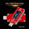 TC64 Color Screen Type-C PD Fast Charge Detection Tester for Voltage, Current, Capacity, and Temperature Measurement.