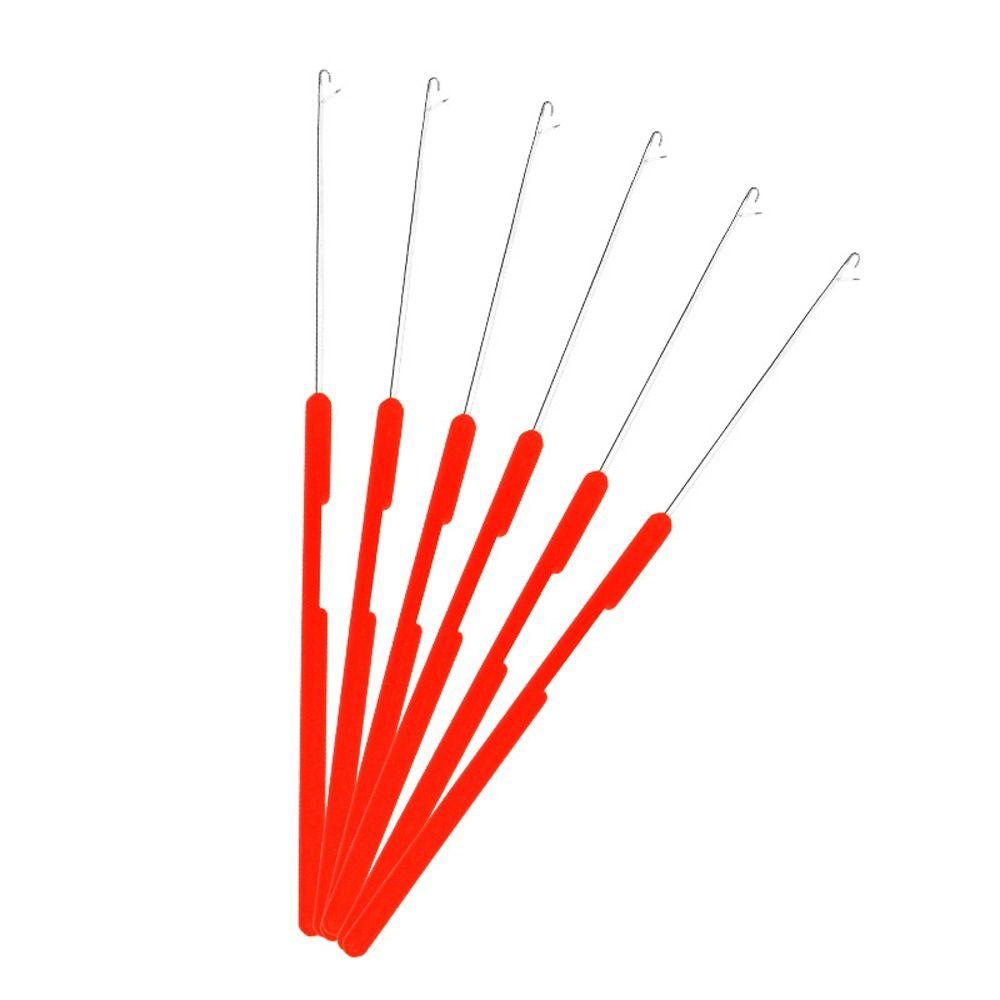 10pcs/set Plastic Dreadlock Crochet Needle Knitting Micro Hook Needle  for Jumbo Braiding