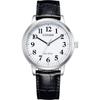 Мужские часы Citizen Eco-Drive BJ6541-15A На солнечных батареях Кожаный Ремешок Деловой Стиль