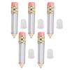 5pcs 5ml Pencil Shaped Empty Lip Gloss Tube Container DIY Refillable Lip Oil Bottles for Women