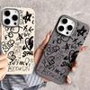Clear Printed Shell Mobile Patterned Case Cover Phone Covers TPU For Samsung Iphone Xiaomi Resistant Shockproof Cell Phone Case