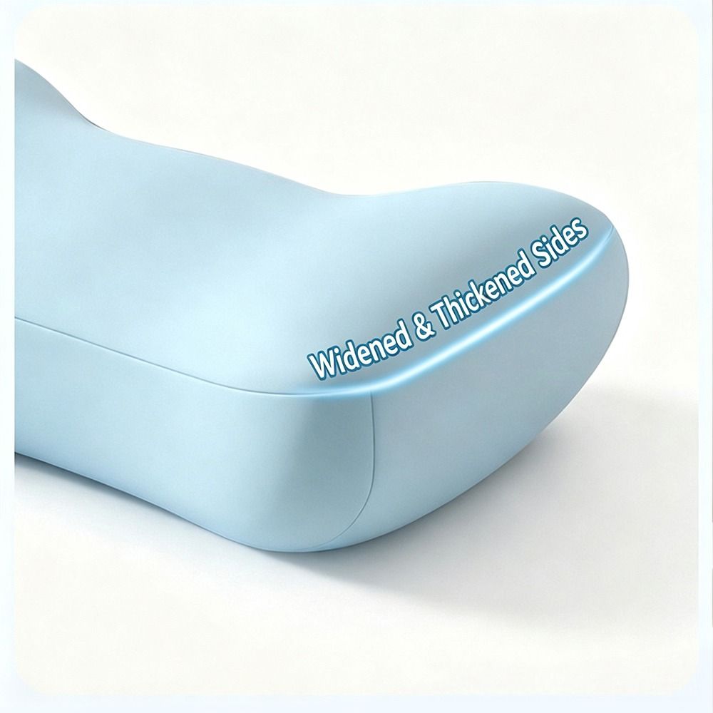 Ergonomic Shape Neck Pillow Memory Foam Memory Foam Pillow Head Rest Sleep Pillow Back Sleepers