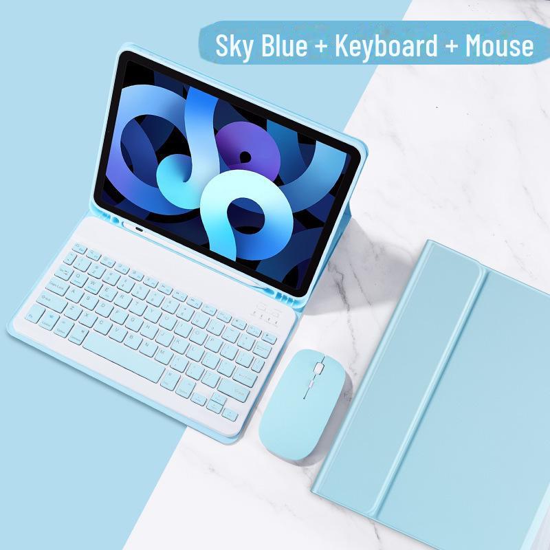 Чехол-клавиатура для iPad 10.2/Pro 11, силиконовые и кожаные чехлы для Air 4. Подходит для 9,7-дюймовых Air и Air 4.