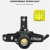 XHP100 9-core Built In BatterySensor Led Headlamp Powerbank 7800mAh Headlight Zoomable Head Flashlight Lamp Torch for Camping
