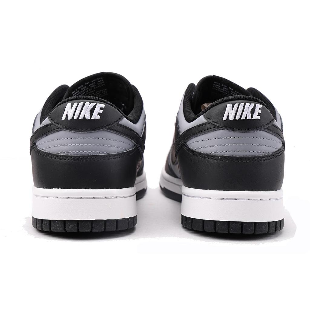Nike Кроссовки для скейтбординга Dunk Coverage, нескользящие, низкие, унисекс, черные с серым, DD1391-100(Команда-59)