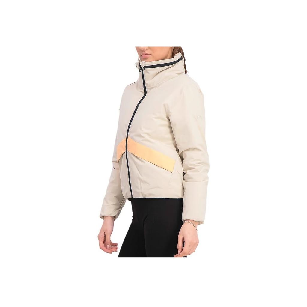 Under Armour Однотонный повседневный короткий пуховик с капюшоном женская верхняя одежда бежевый 1328265-342