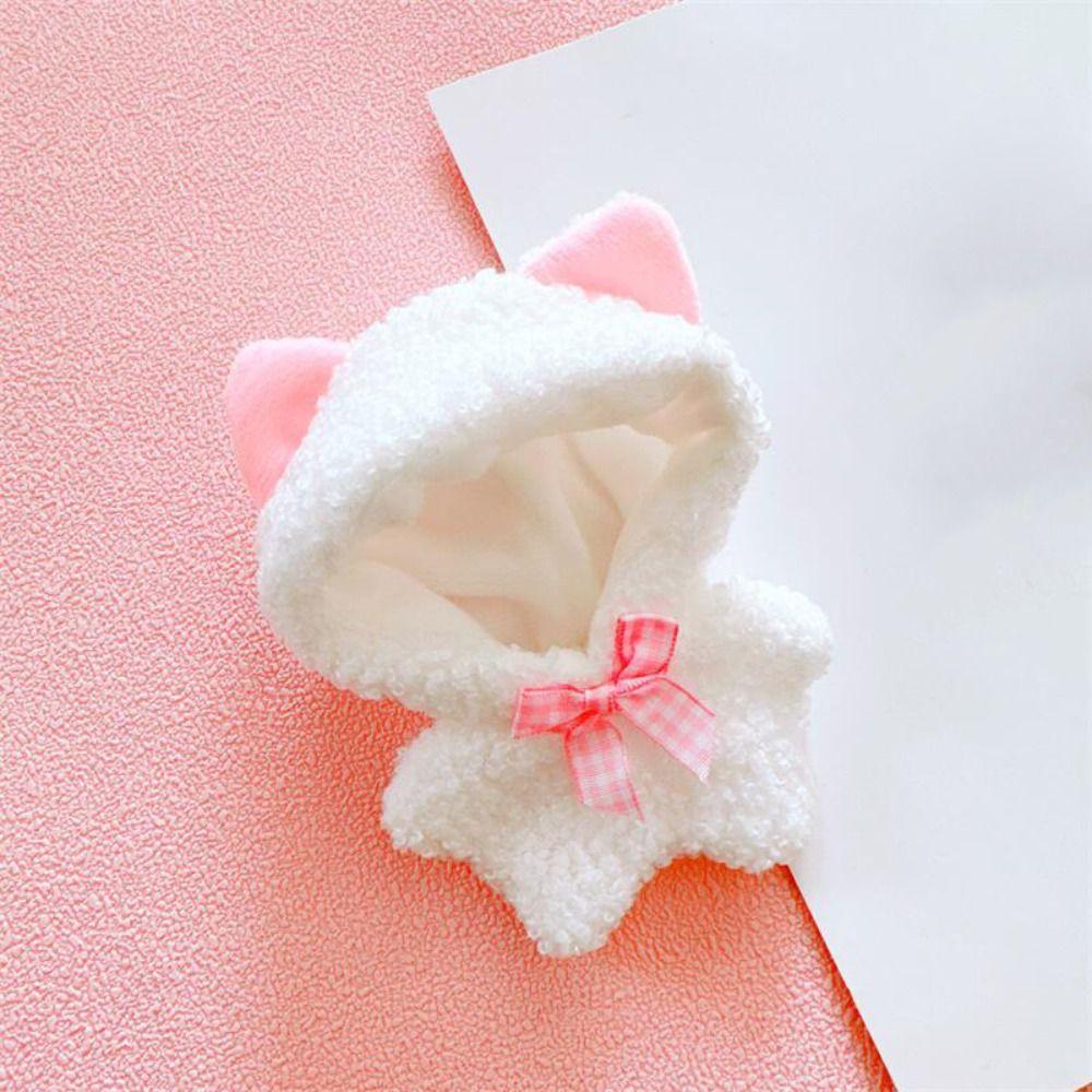 С бантом головной убор кукольная одежда платье милые хлопковые мягкие куклы новый комбинезон 10 см хлопковая кукла