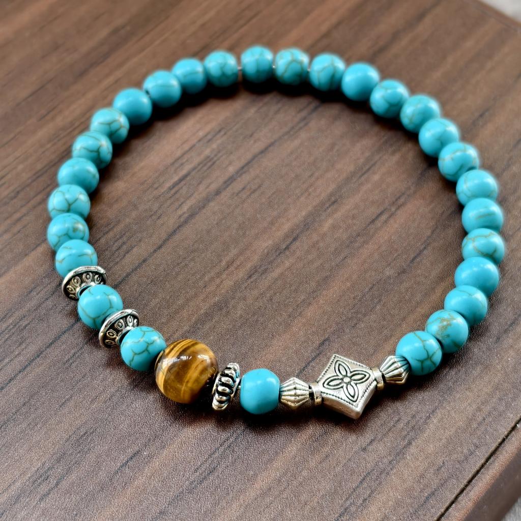 Браслет из натурального камня 6 мм бусины натуральный 7A тигровый глаз лавовый камень счастливые браслеты для женщин мужчин ювелирные изделия pulseras homme