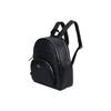 Coach Court 27 Classic Monogram Zip Canvas And Leather Backpack Unisex Backpack Black 5671-SVTSQ