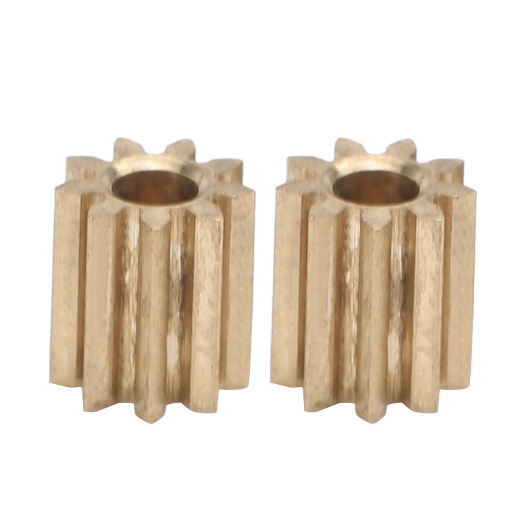 Motor Pinion Gear Brass Replacement for Duplo Intelli Lok Module 0.5 9 Teeth Brass Gear Drive Gear Engine Gear Motor Pinion
