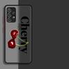 Чехол для телефона для Samsung Galaxy A52S A72 A73 A33 A17 A52 A56 A55 A34 A36 A35 A53 A54 A14 A23 A16 A15 Вишня Клубника