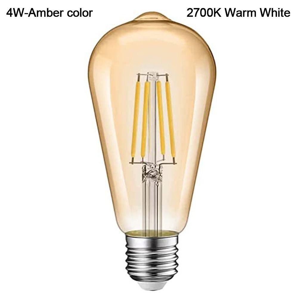 Светодиодная лампочка E27 ST64 ST64 Лампочка-свеча Горячая хрустальная лампочка для украшения дома