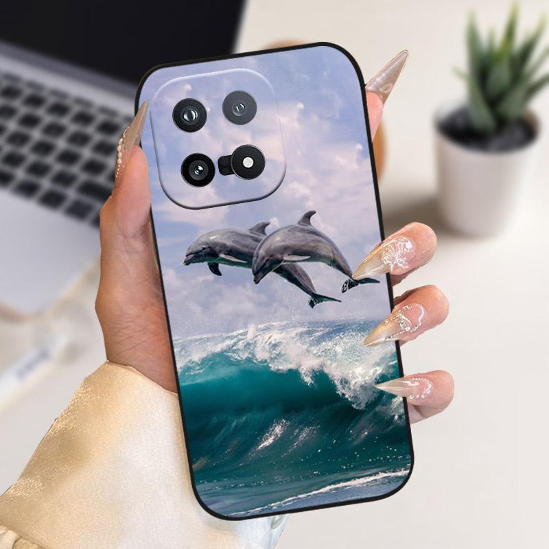 Чехол для Vivo IQOO 15 5G Модный силиконовый мягкий ТПУ чехол с принтом животных Львов Для IQOO15 Китайский телефон Защитный чехол
