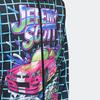 adidas Спортивная куртка в клетку с мультяшным принтом Originals X Jeremy Scott, верхняя одежда унисекс, черный HG6509